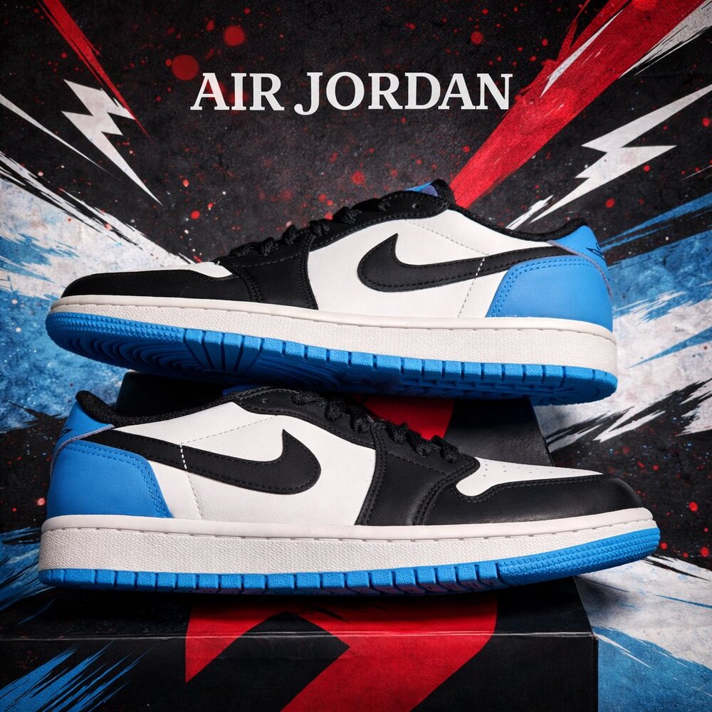 AUTHENTIC JORDAN 1 POWDER BLUE SIZE 8.5 WOMEN